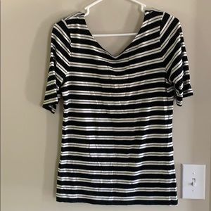 Banana Republic scoop back tee